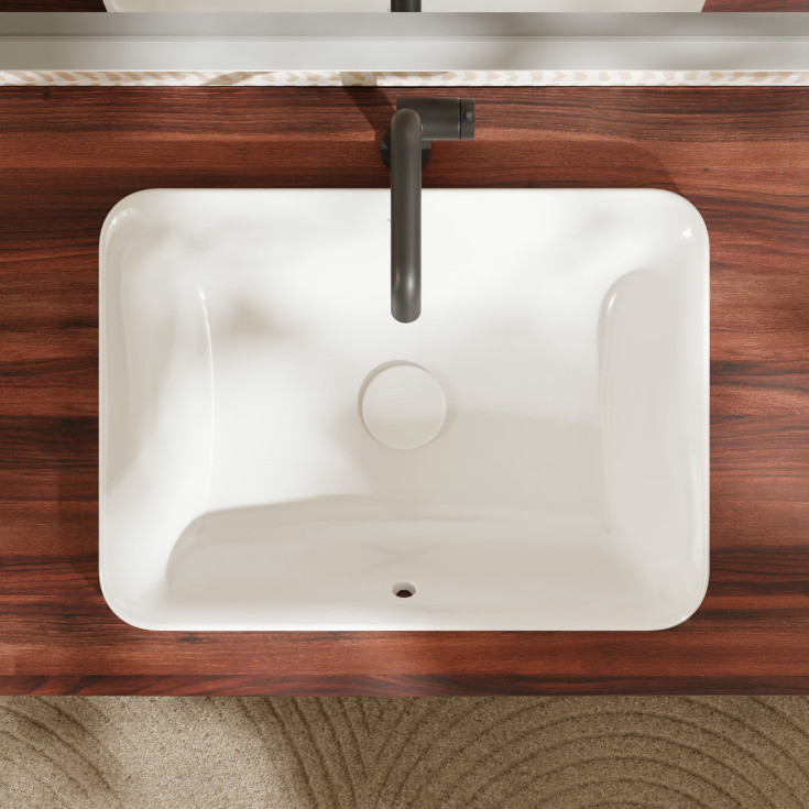 Hansgrohe Xuniva Q tvättställ, 55x40 cm, vit