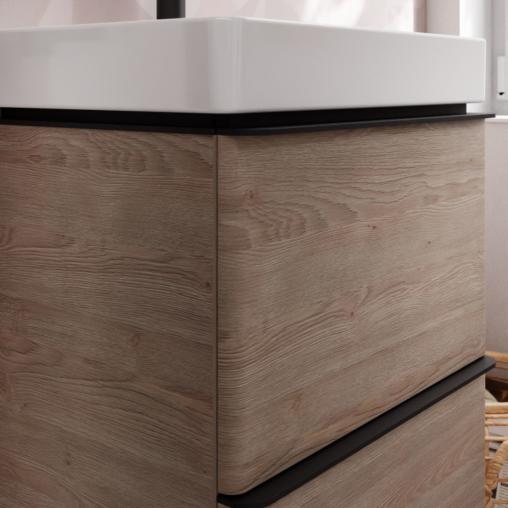 Hansgrohe Xelu Q underskab, 48x49,5 cm, eg