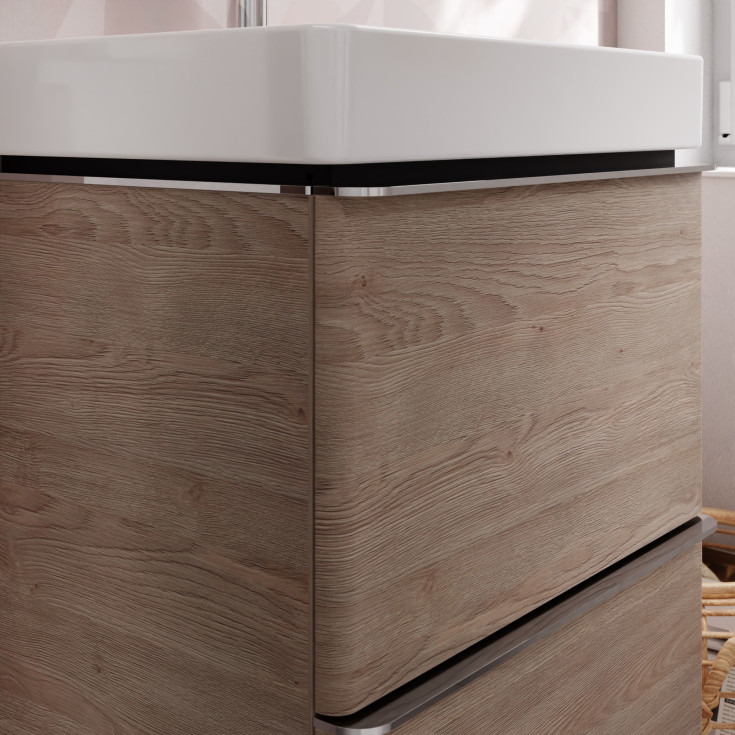 Hansgrohe Xelu Q underskab, 48x49,5 cm, eg