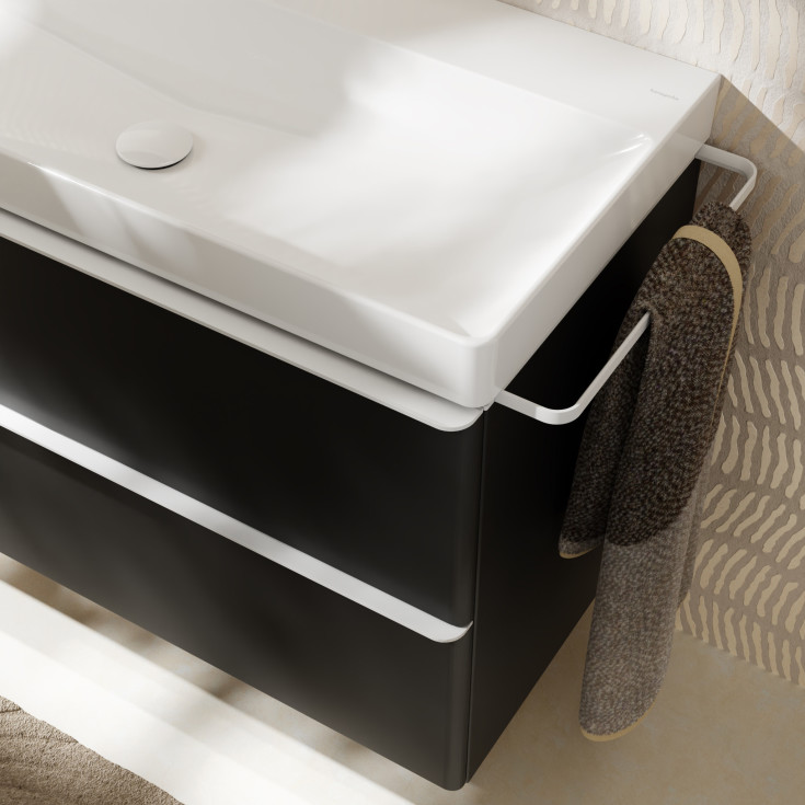 Hansgrohe Xelu Q underskab, 58x49,5 cm, mat grå