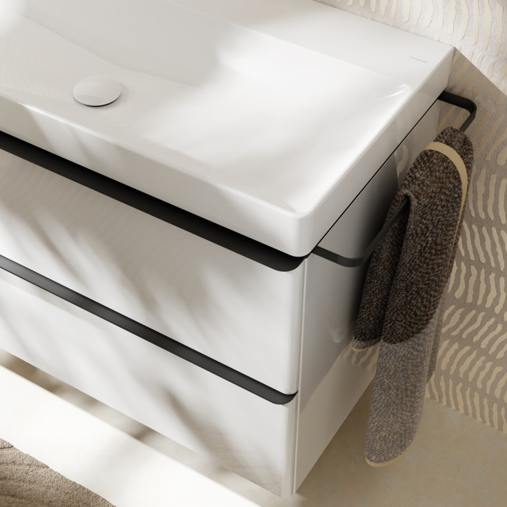 Hansgrohe Xelu Q underskab, 78x49,5 cm, hvid højglans