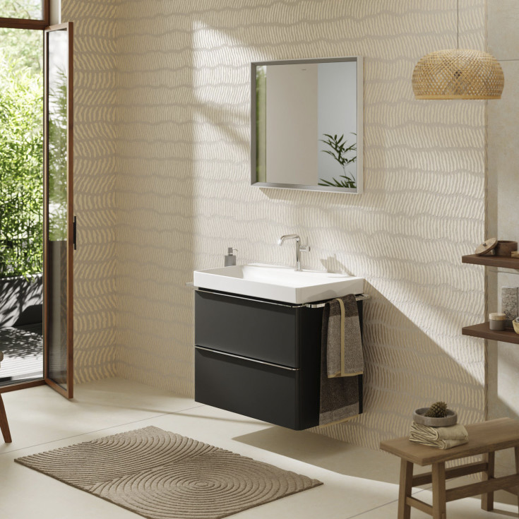 Hansgrohe Xelu Q underskab 78x47,5 cm, mat grå