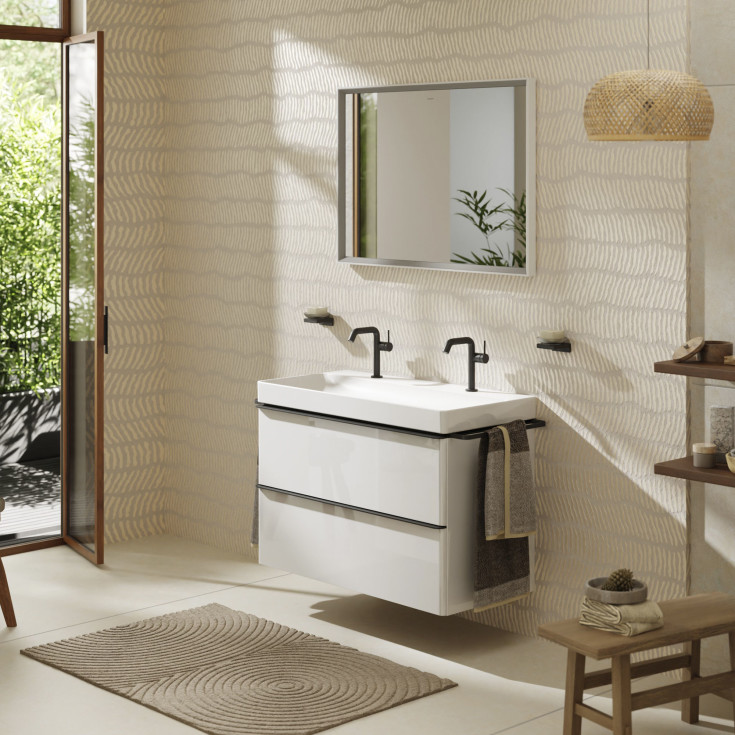 Hansgrohe Xelu Q underskab, 98x49,5 cm, hvid højglans