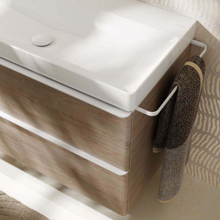 Hansgrohe Xelu Q underskab, 98x49,5 cm, eg