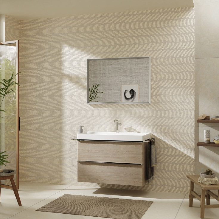 Hansgrohe Xelu Q underskab, 98x49,5 cm, eg