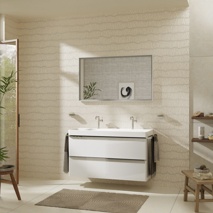 Hansgrohe Xelu Q underskab, 118x49,5 cm, hvid højglans