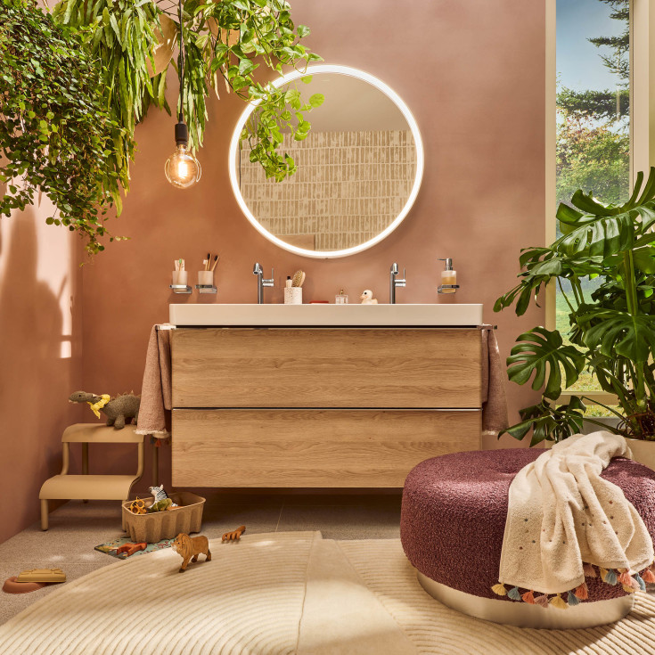 Hansgrohe Xelu Q underskab, 118x49,5 cm, eg