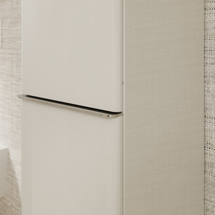 Hansgrohe Xelu Q højskab, 40x165,5 cm, venstre, hvid højglans