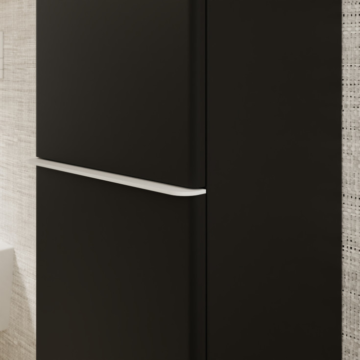 Hansgrohe Xelu Q højskab, 40x165,5 cm, højre, mat grå