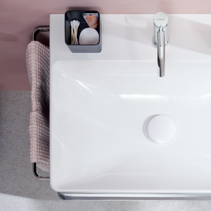 Hansgrohe Xelu Q håndklædeholder til underskab, 43 cm, krom