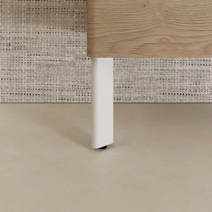 Hansgrohe Xelu Q ben til underskab, 17,4 cm, mat hvid