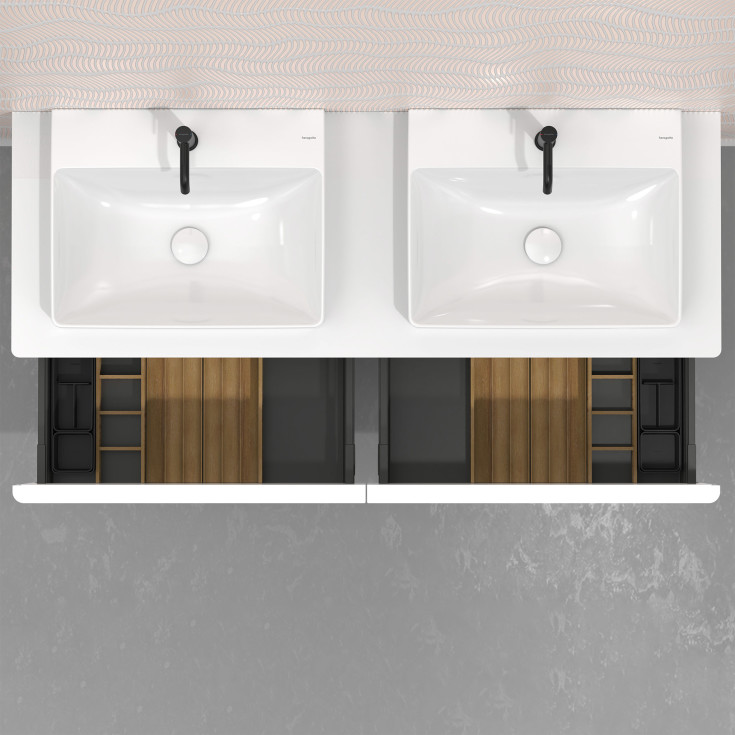 Hansgrohe IntraStoris lådinsats, 34 cm, ek