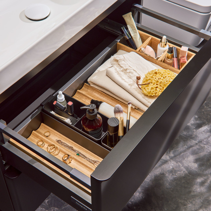 Hansgrohe IntraStoris skuffeindsats, 34 cm, eg