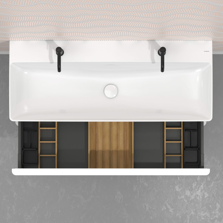 Hansgrohe IntraStoris lådinsats, 34 cm, ek