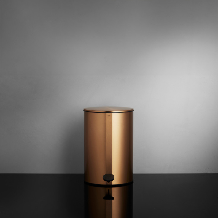 Unidrain Reframe toiletspand, 4 liter, kobber