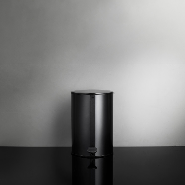 Unidrain Reframe toiletspand, 4 liter, sort