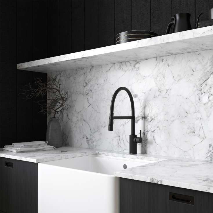 Damixa Silhouet Pro køkkenarmatur, mat sort