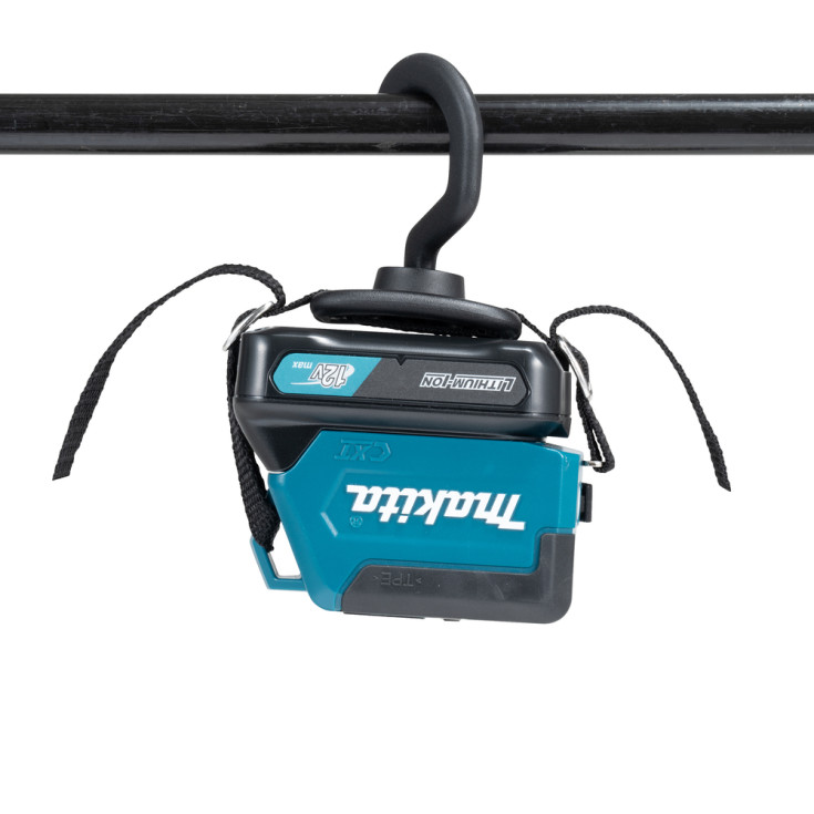 Makita LED-lampe ML107, 12V,150/200 lumen, USB-adapter