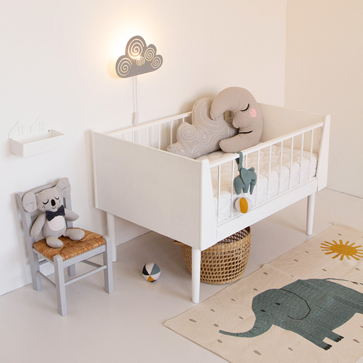 Roommate Sky vegglampe, grå