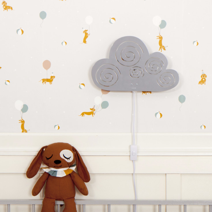 Roommate Sky vegglampe, grå