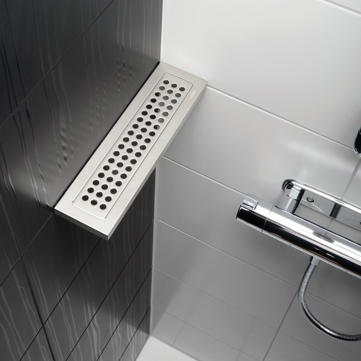 Unidrain Classic såpeskål, rustfritt stål