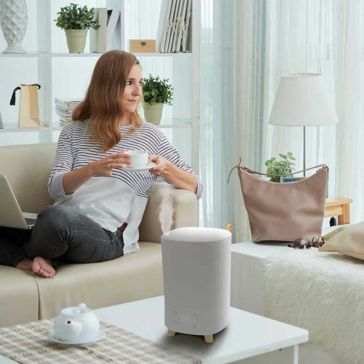 Air&Me Solnan luftfugter, hvid