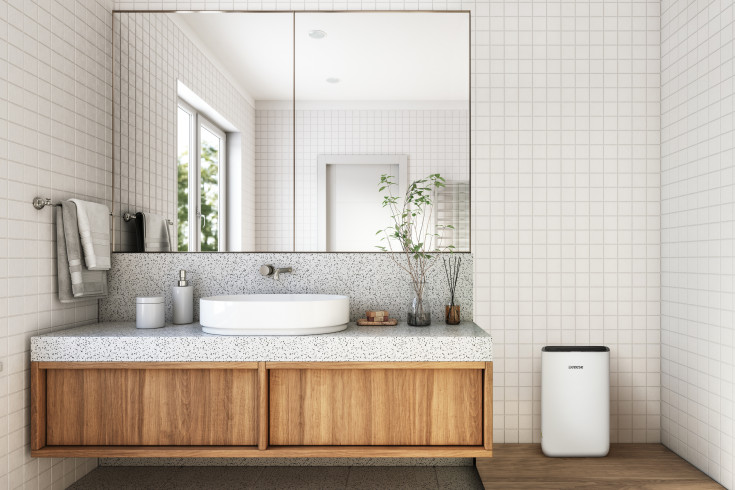 Eeese Anna affugter og luftrenser, appstyret, 20 liter/døgn, 100 m²