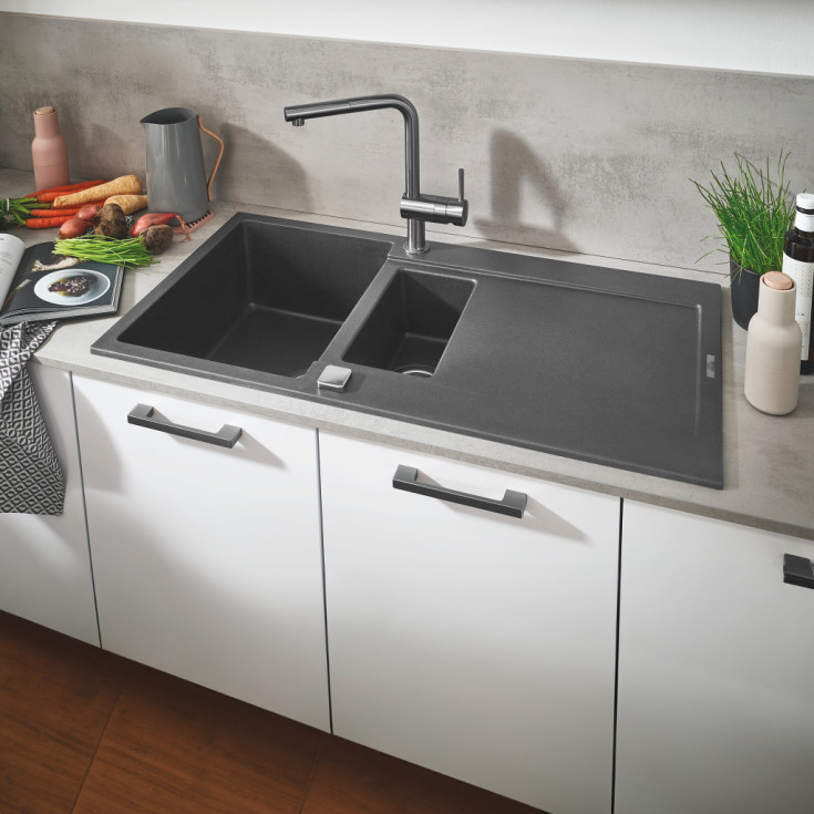 Grohe Minta köksblandare, stål