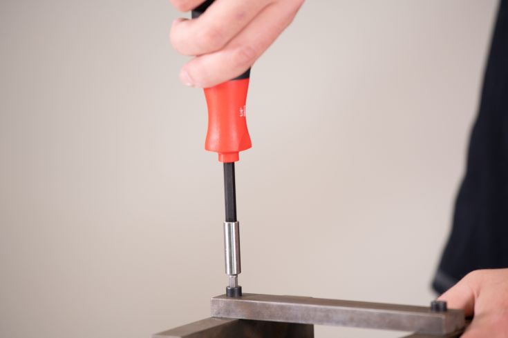 Wiha skruvmejsel, inkl. 12 bits och magasin