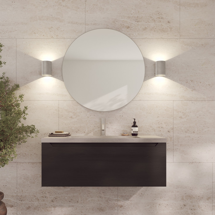 Loevschall Sekvens vegglampe, aluminium