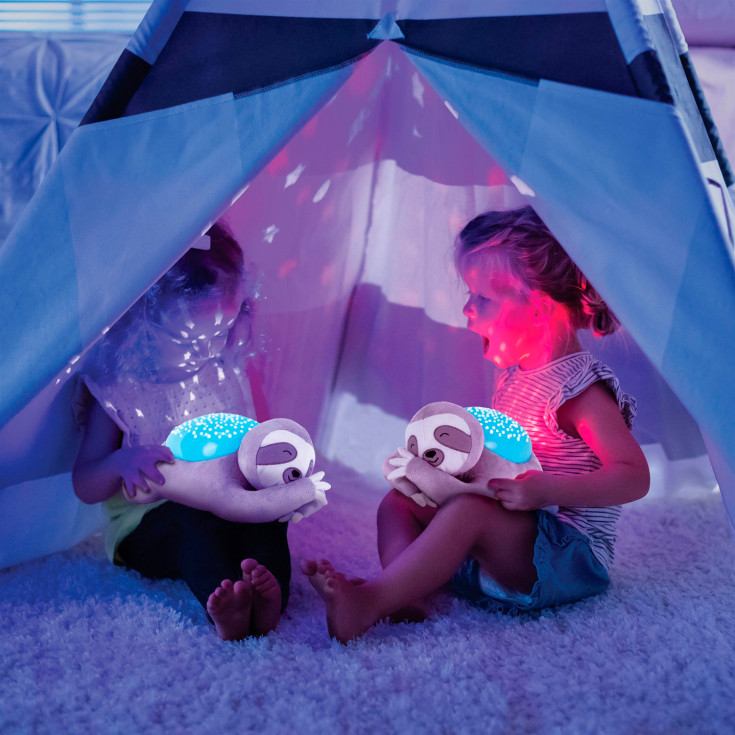 Ingenuity Slumber Buddies dovendyr bamselampe