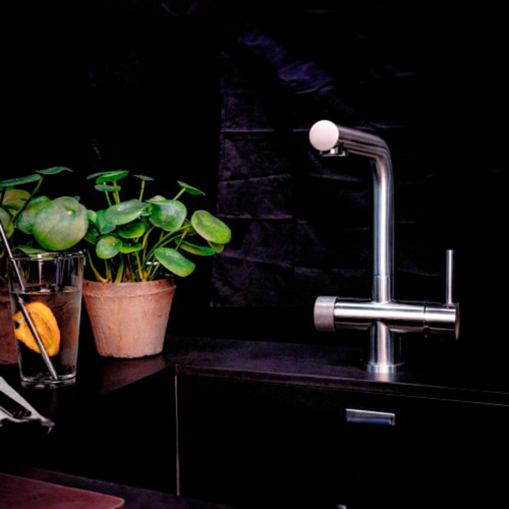 Skanitek Filaq kjøkkenarmatur, filtrert vann, stål