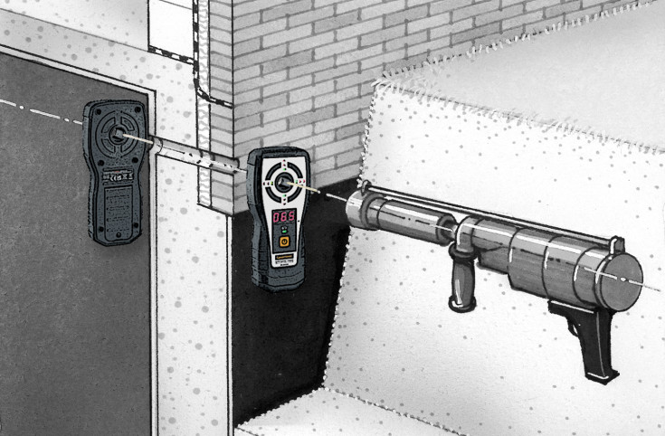 Laserliner borstyringsapparat