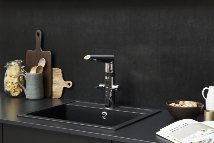 Oras Optima kjøkkenarmatur, berøringsfri, krom