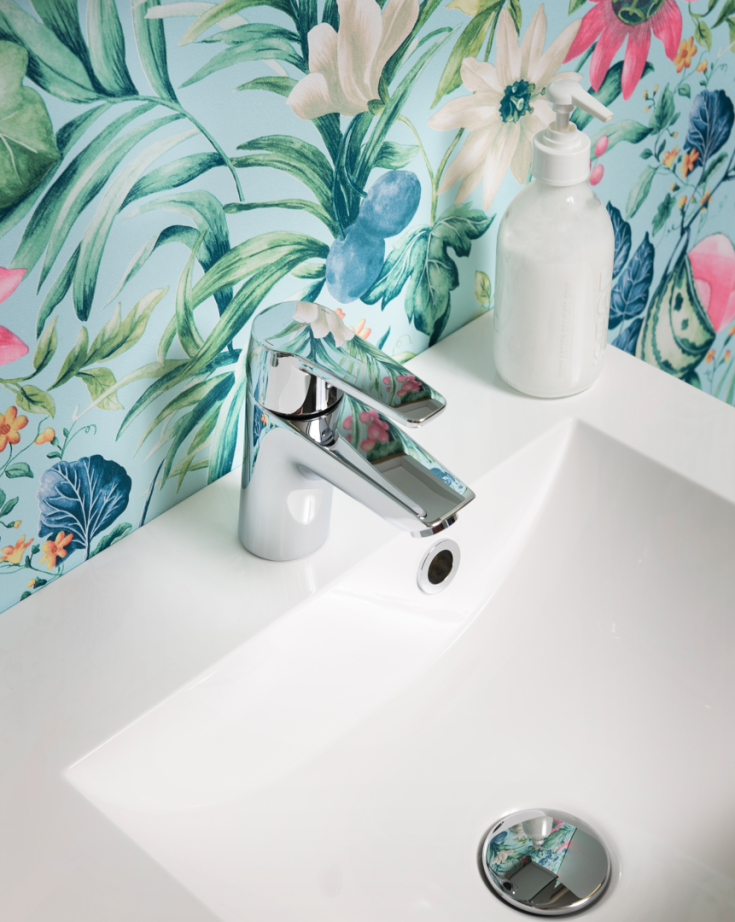 Oras Saga servantbatteri krom