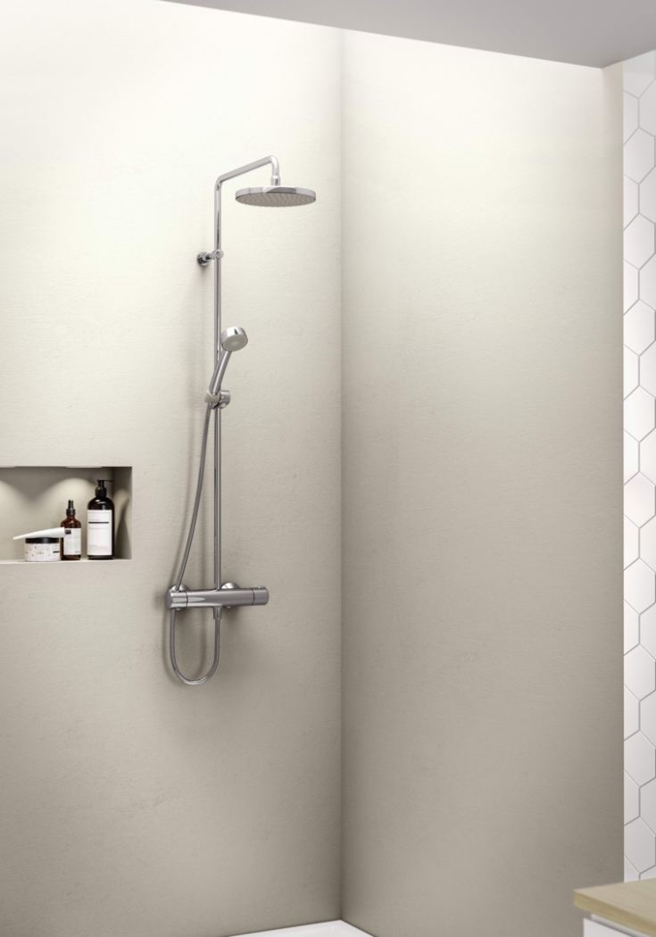 Oras Nova 7401 duschset, krom