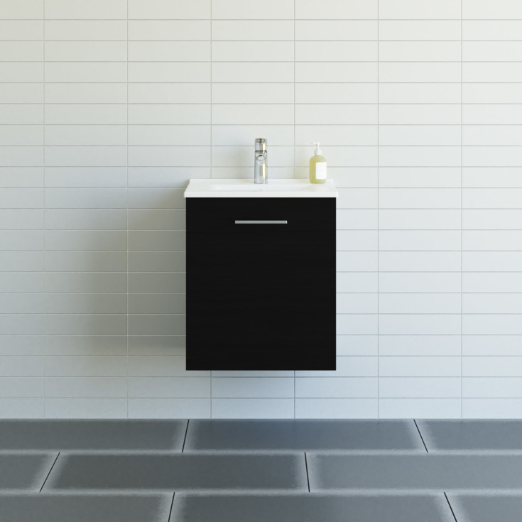 Dansani Mido+ møbelpakke, 51x36,5 cm, høyre, sort