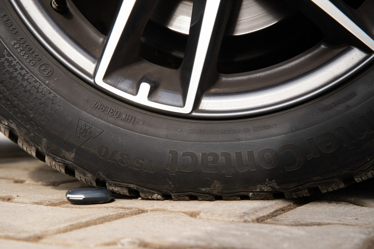 Shelly BLU Button Tough 1 svart Bluetooth batteritrykk