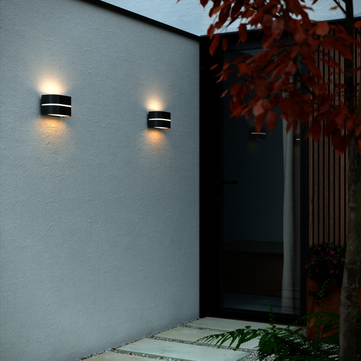 Nordlux Sibelis utelys vegg