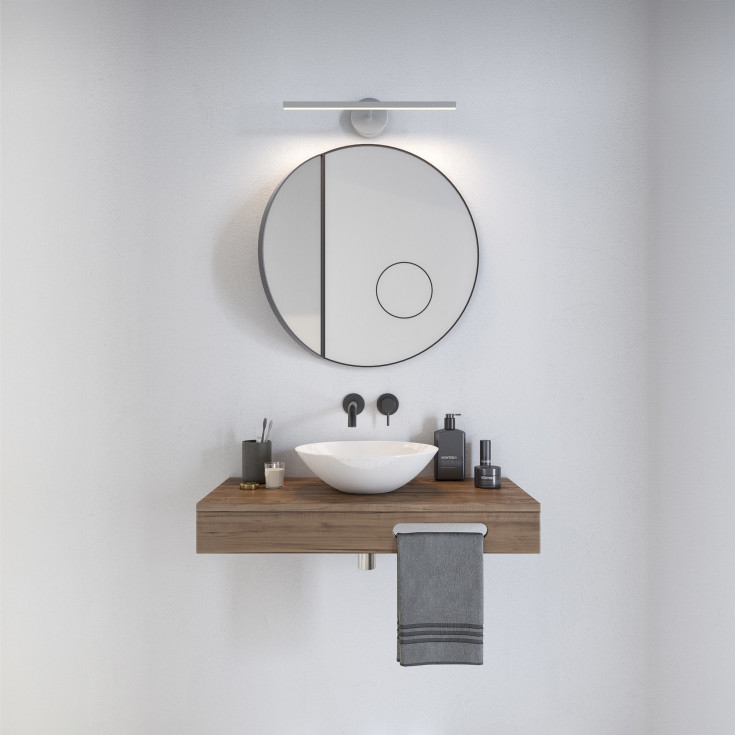 Nordlux IP S13 spejllampe, hvid, 60 cm