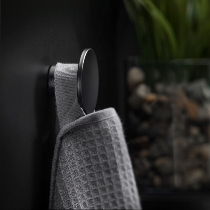 Cosmic BWC håndklædekrog, mat sort