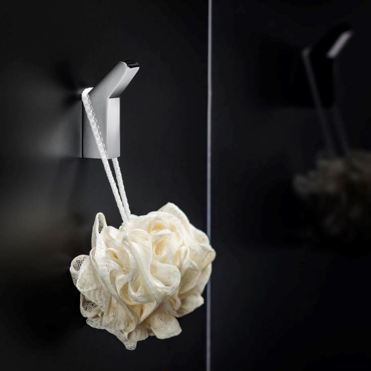 Cosmic Project håndklædekrog, krom