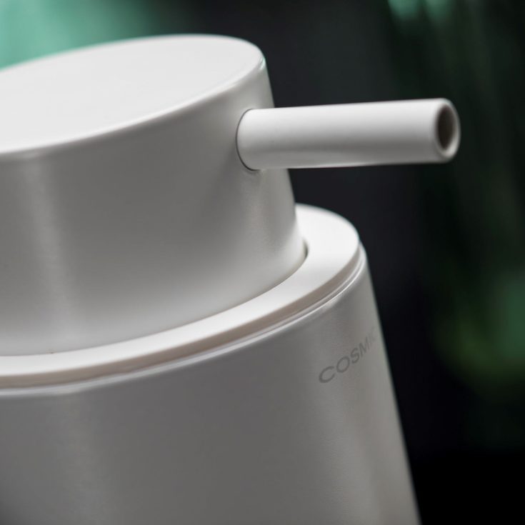 Cosmic BWC sæbedispenser, mat hvid
