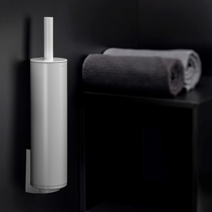 Cosmic BWC toiletbørste, mat hvid