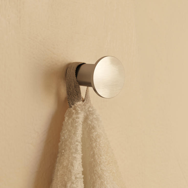 Cosmic Architect håndklædekrog, børstet stål