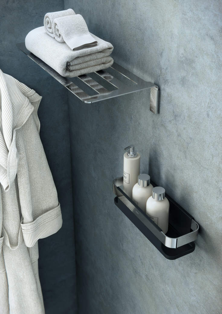 Cosmic LineB+ hylde, 50x21,4 cm, krom