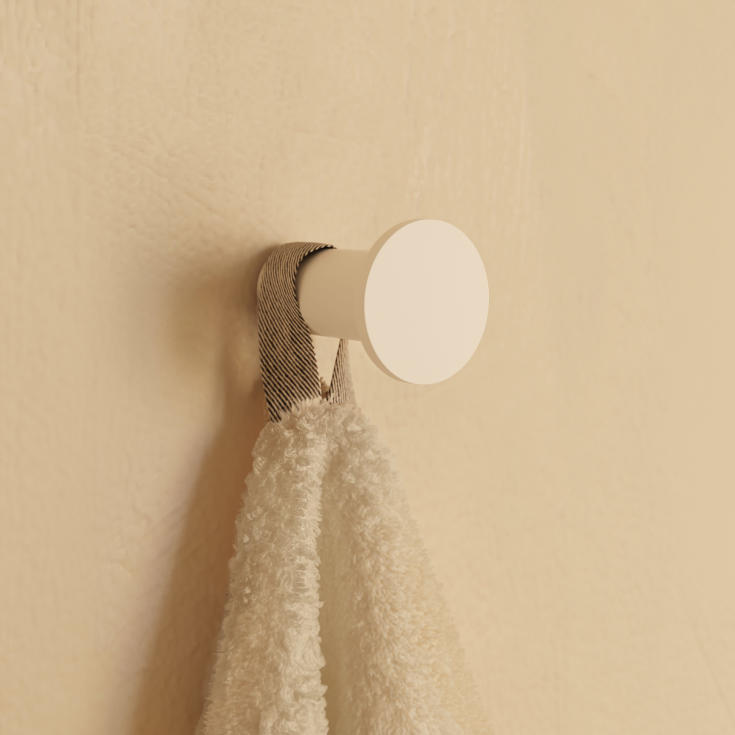 Cosmic Architect håndklædekrog, mat hvid