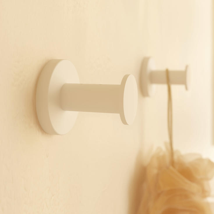 Cosmic Architect S+ håndklædekrog, mat hvid