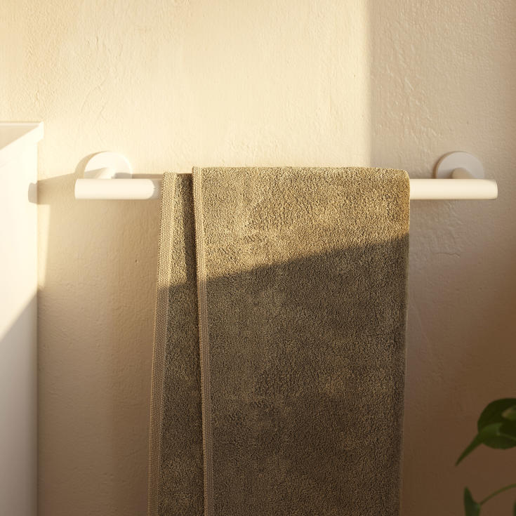 Cosmic Architect S+ håndklædestang, 46,5 cm, mat hvid