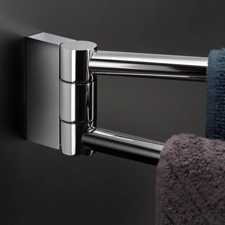 Cosmic BWC håndklædeholder, 41,5 cm, krom